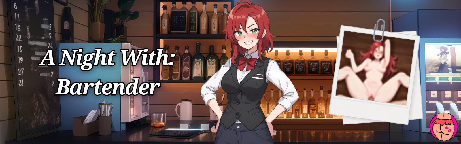 A Night With Bartender Apk Android Adult Hentai Game Download Banner