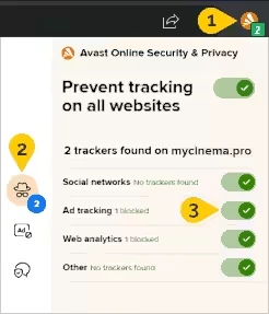 Whitelist Avast