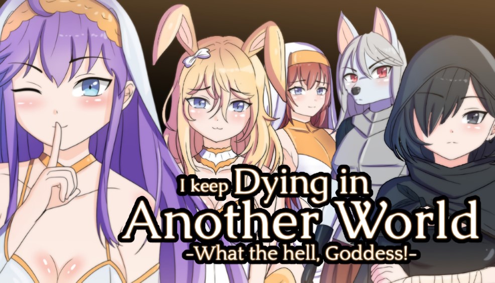 I Keep Dying In Another World What The Hell, Goddess! Apk Android Adult Game Latest Version Download Banner