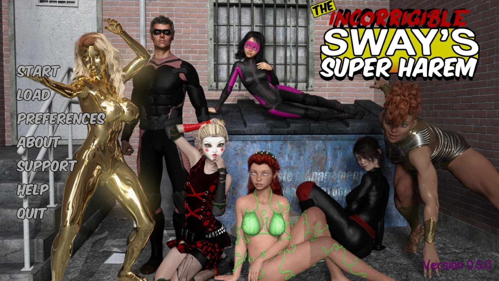 Sway's Super Harem Apk Android Adult Porn Game Latest Version Download Banner